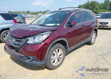 2013 Honda Cr-V Ex-L z USA, uszkodzony, nr VIN 5J6RM4H75DL066255